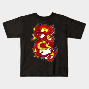 Red Dragon Kids T-Shirt